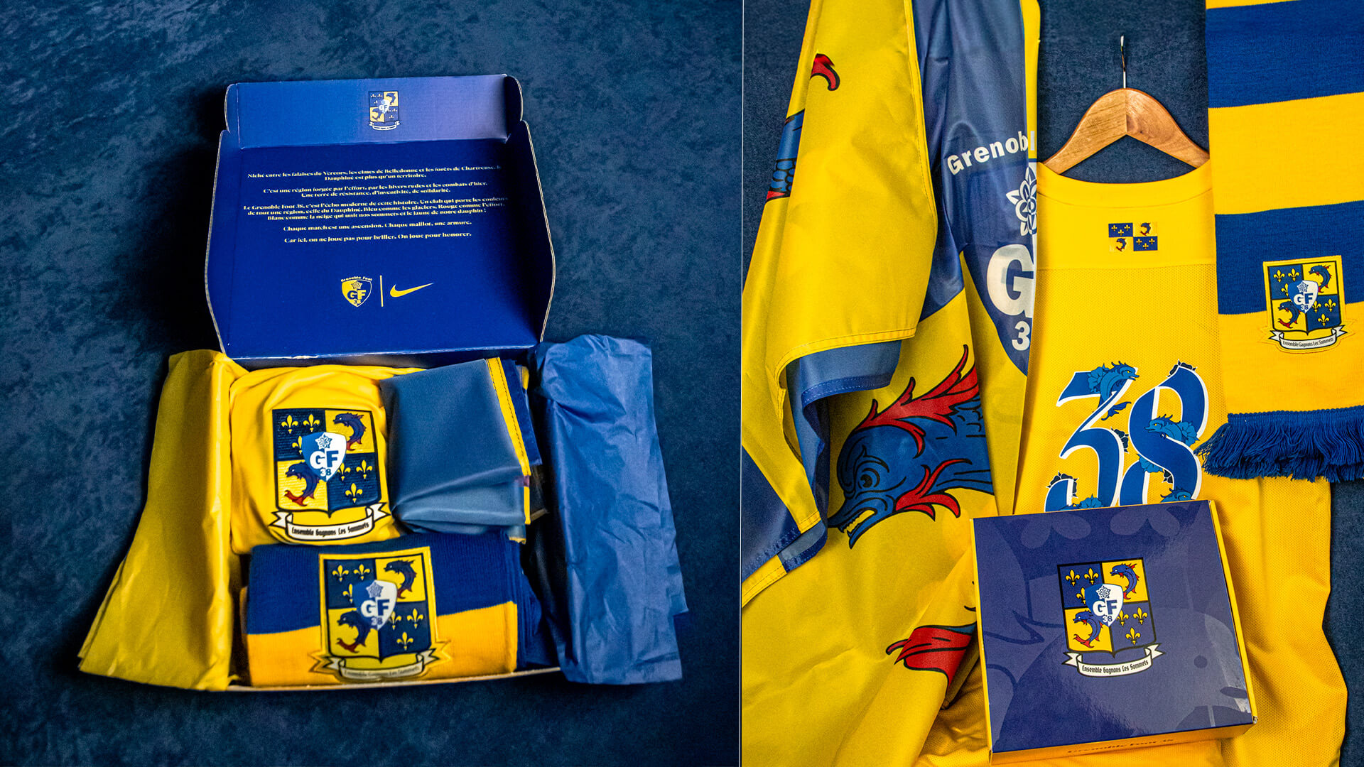 Terceira camisa do Grenoble Foot 38 2025-2026 Nike