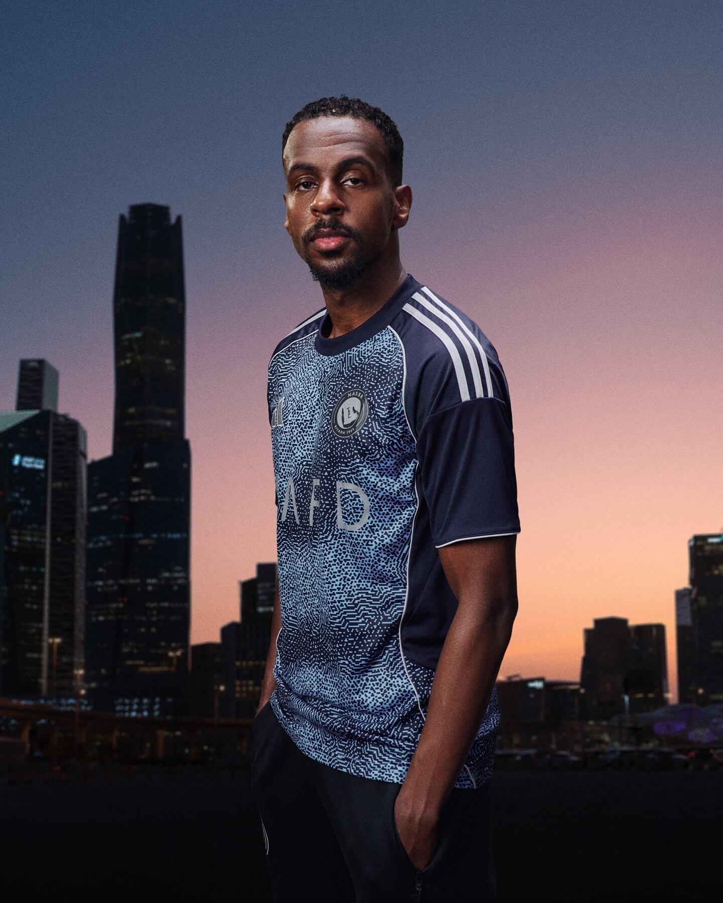 Camisa reserva do Al-Nassr 2025-2026 adidas