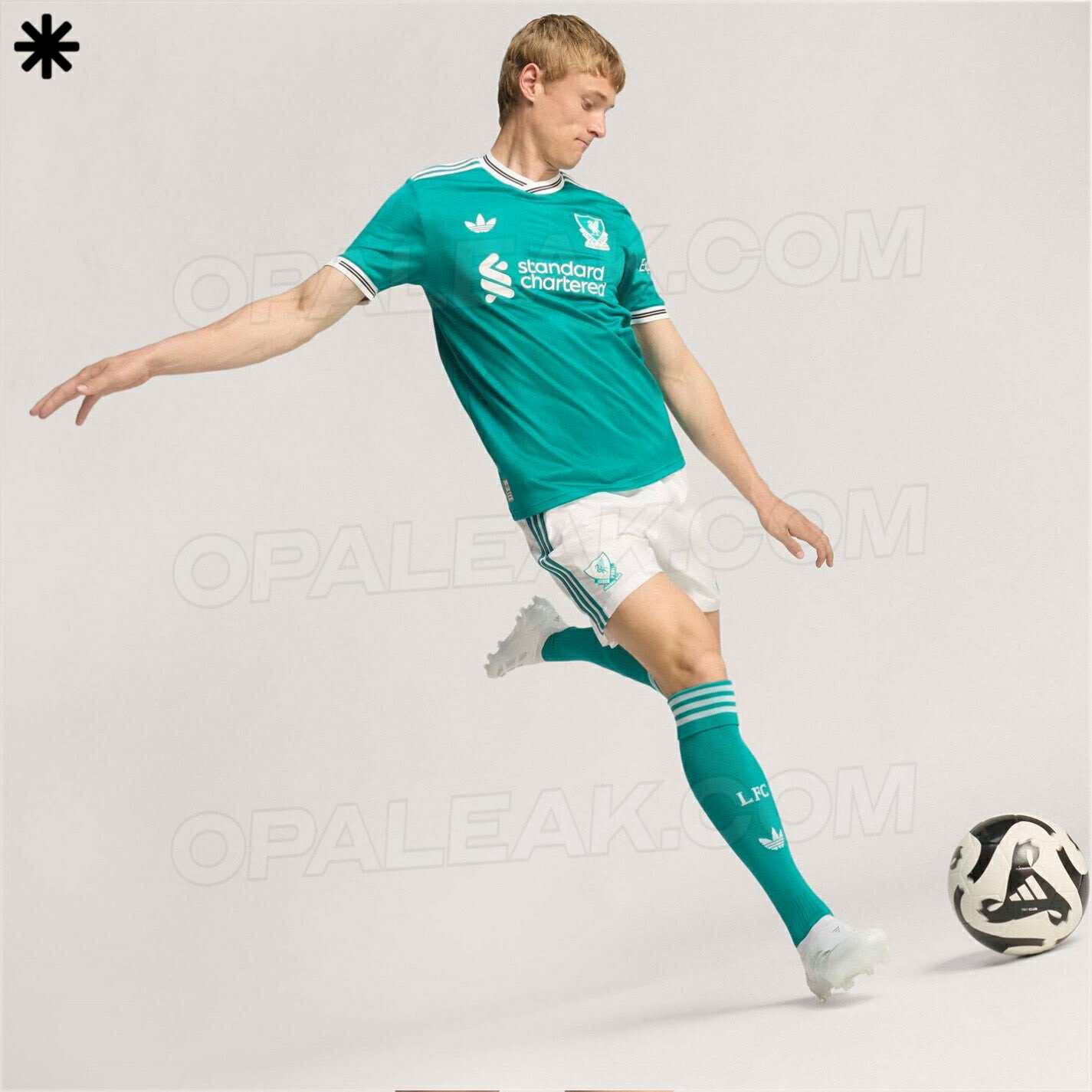 Vazam imagens oficiais da terceira camisa do Liverpool 2025-2026
