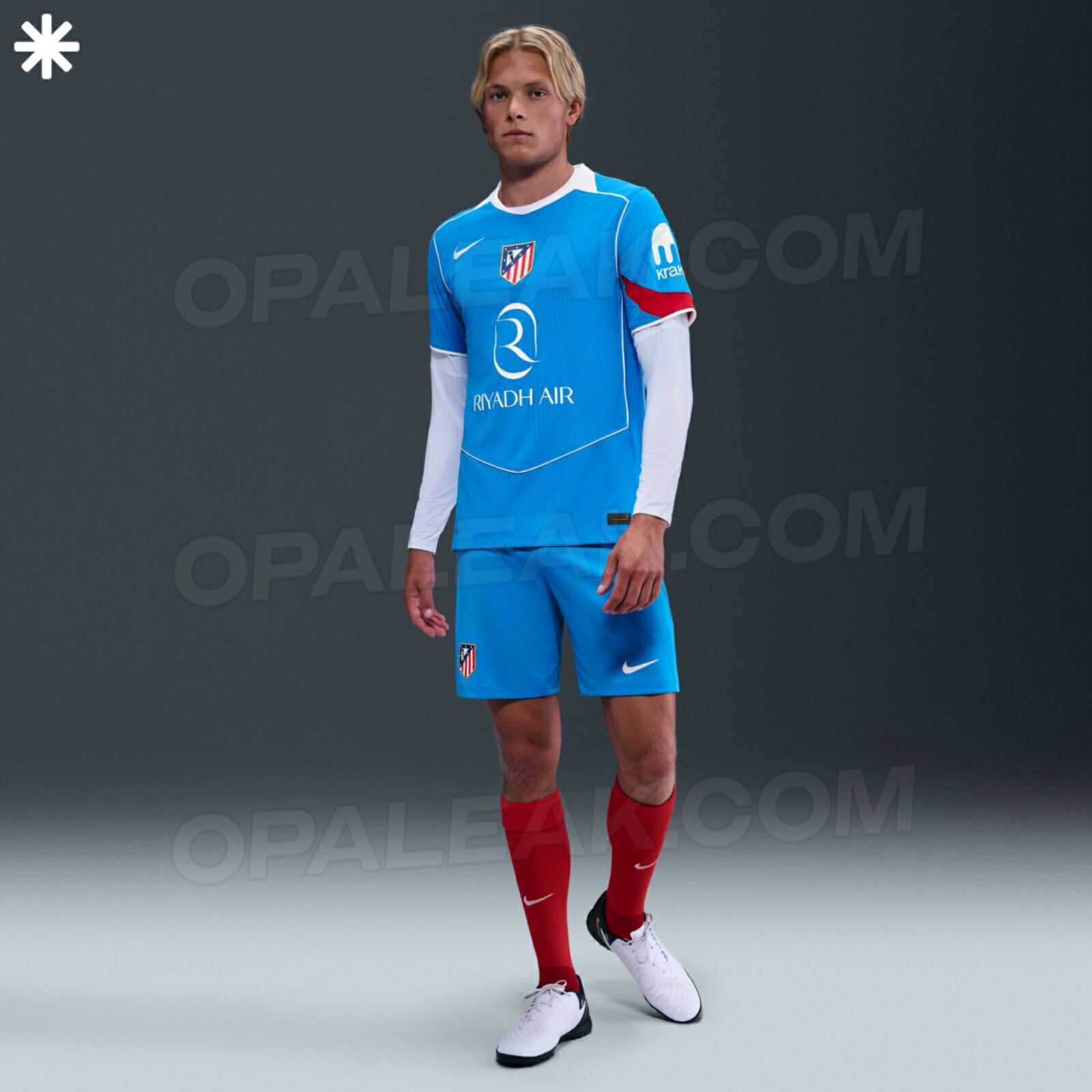 Terceira camisa Total 90 do Atlético de Madrid 2025-2026 vaza