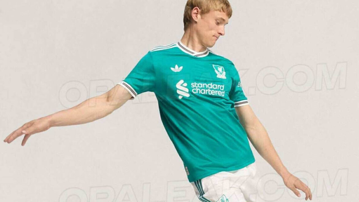 Terceira camisa do Liverpool FC 2025-2026 adidas