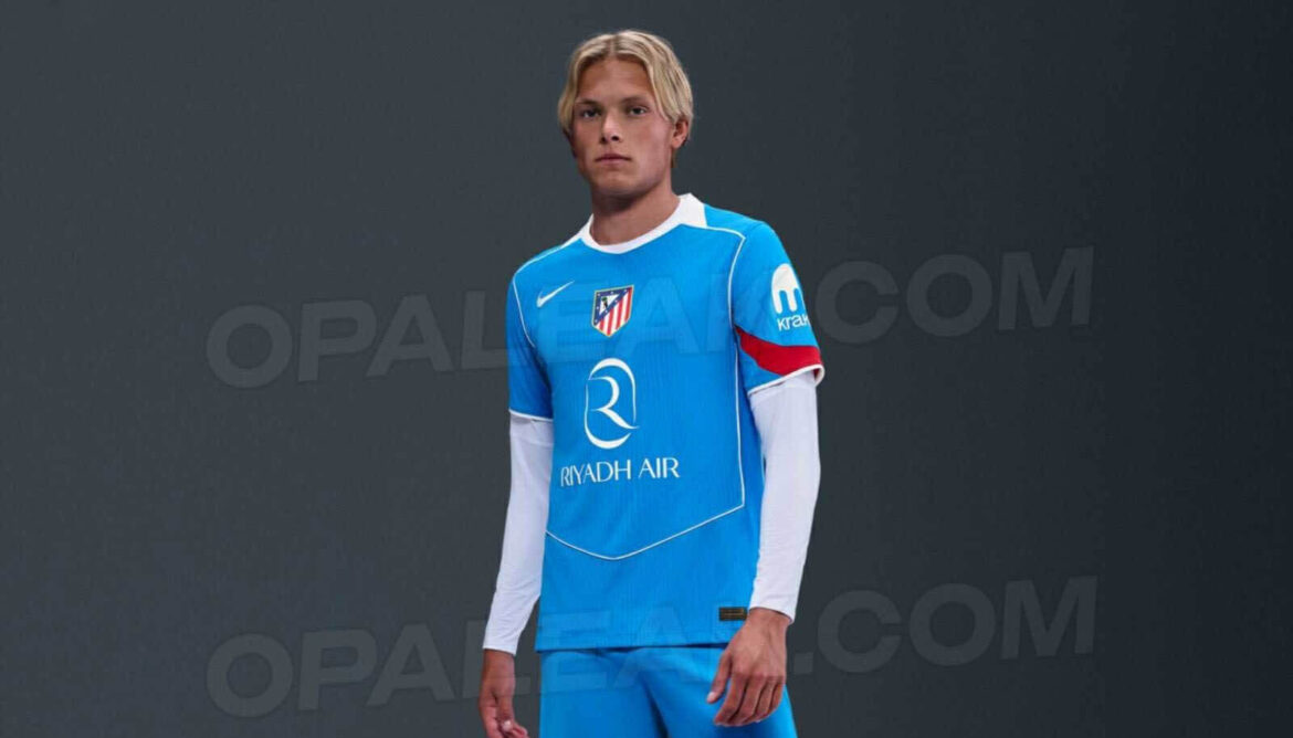 Terceira camisa Total 90 do Atlético de Madrid 2025-2026 vaza