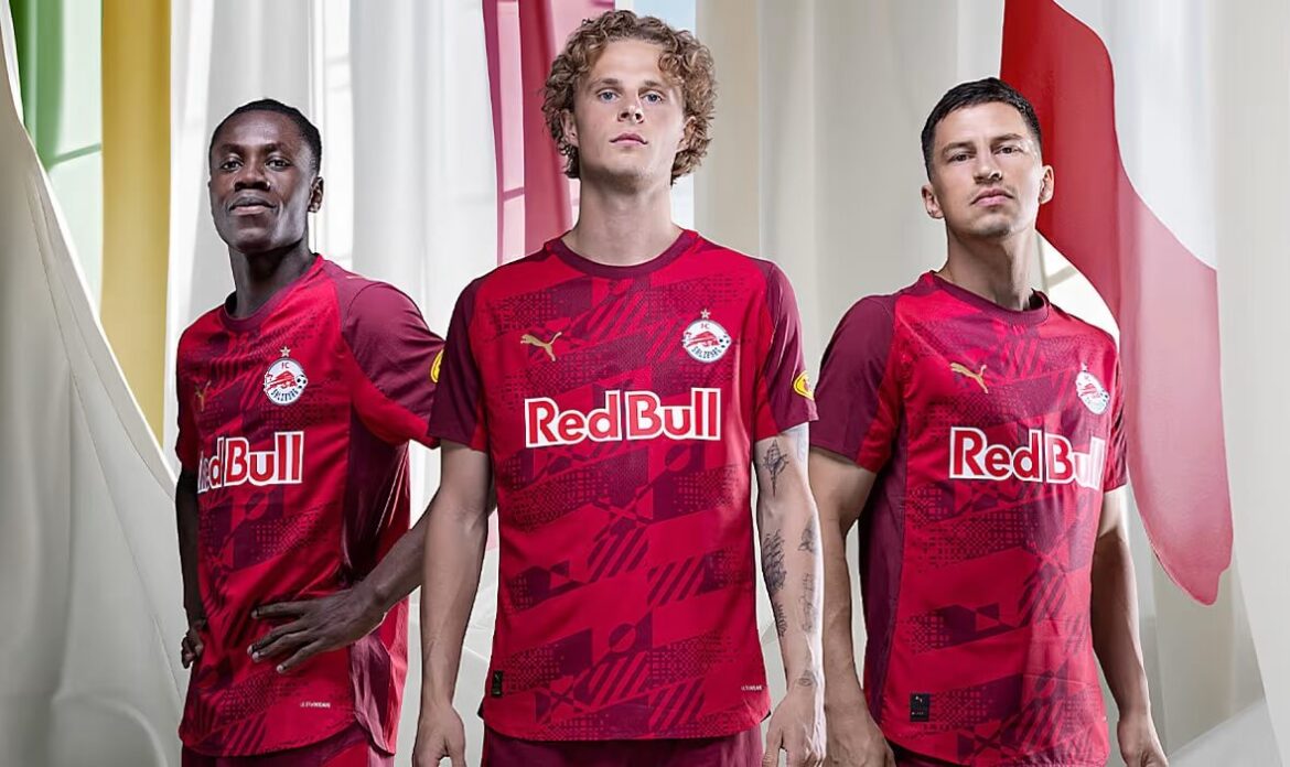 Camisa continental do FC Salzburg 2025-2026 é lançada pela PUMA