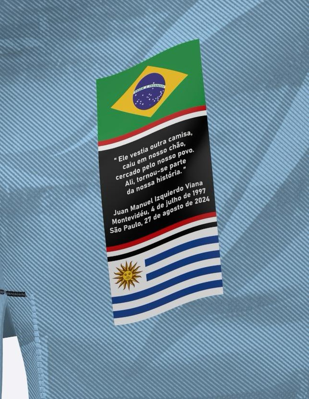 Camisa SPFC Juan Izquierdo 2025 SAO