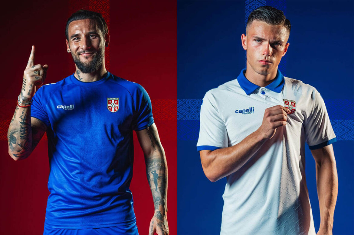 Camisas da Sérvia 2025-2026 Capelli Sport