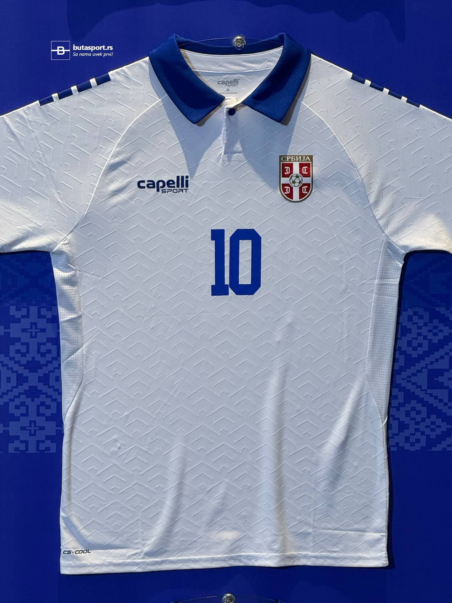 Camisas da Sérvia 2025-2026 Capelli Sport Away