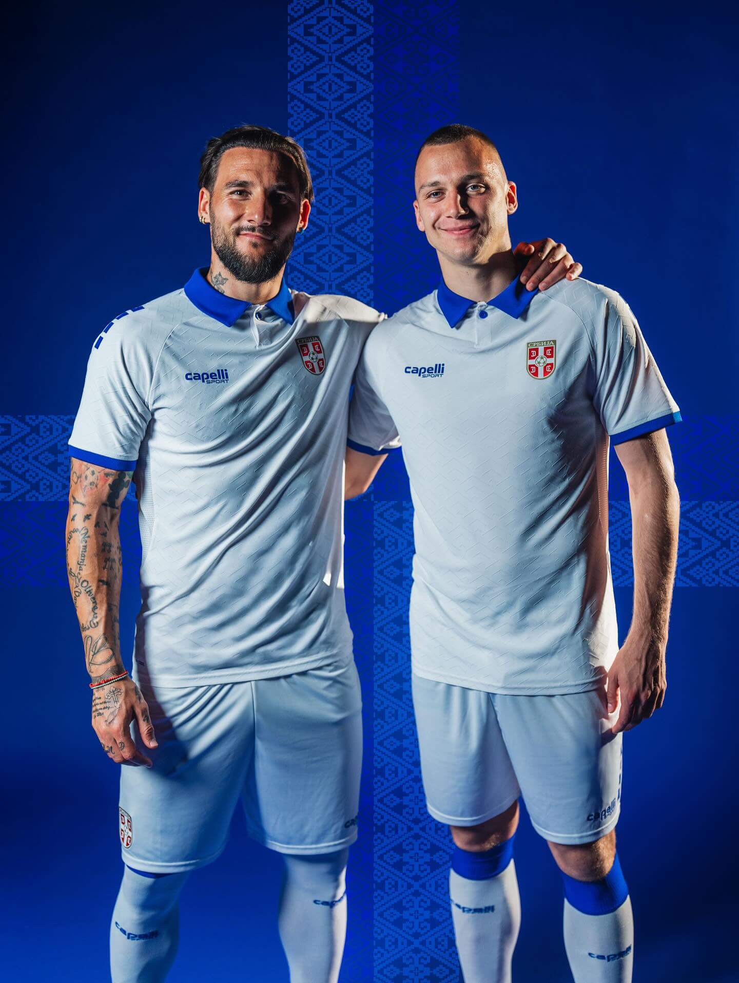 Camisas da Sérvia 2025-2026 Capelli Sport Away