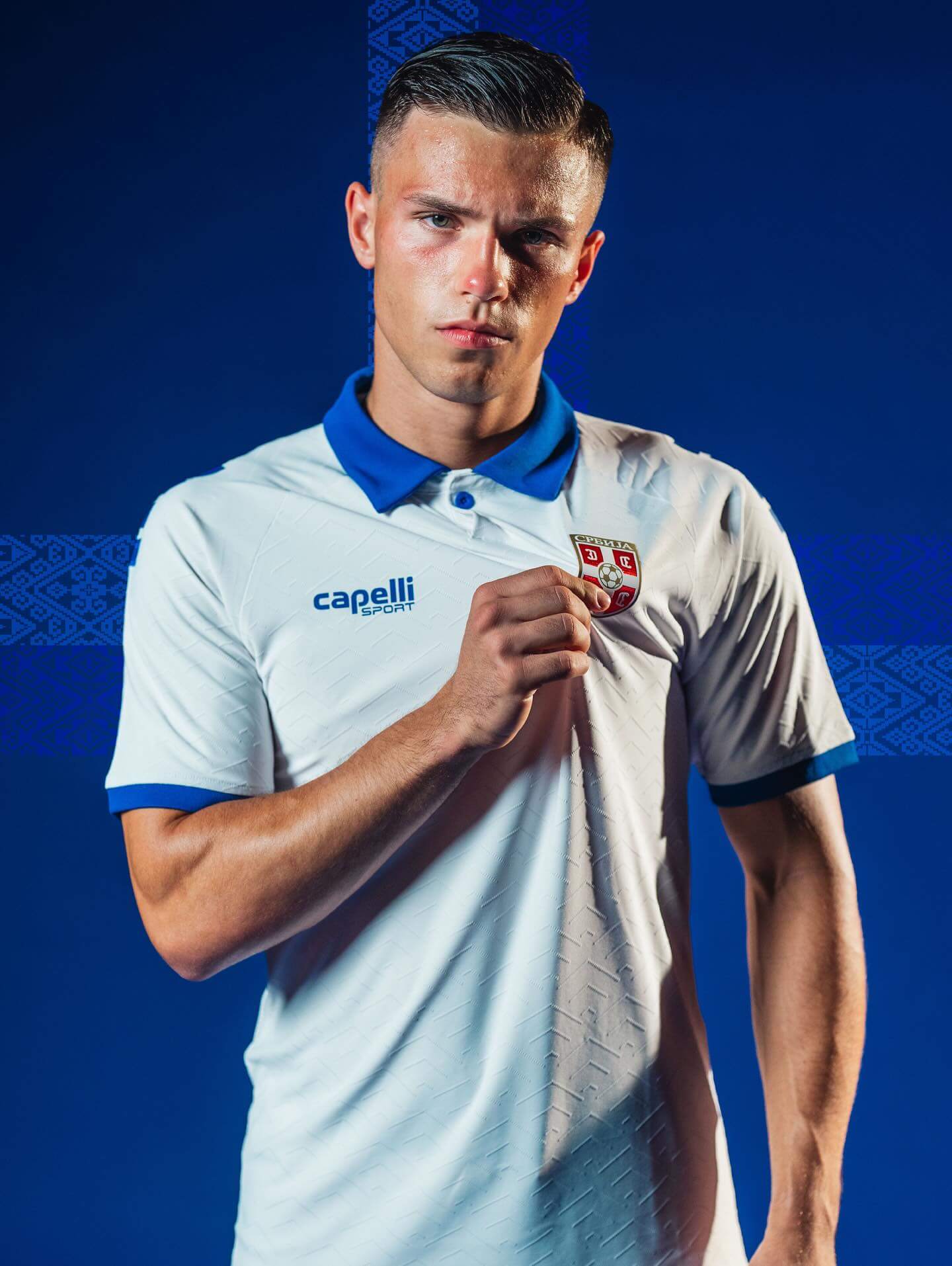 Camisas da Sérvia 2025-2026 Capelli Sport Away