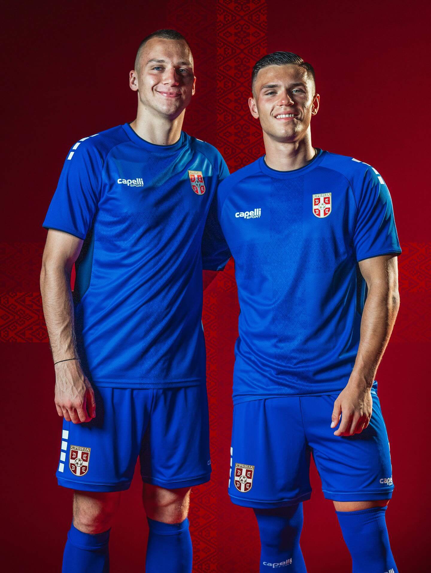 Camisas da Sérvia 2025-2026 Capelli Sport Home