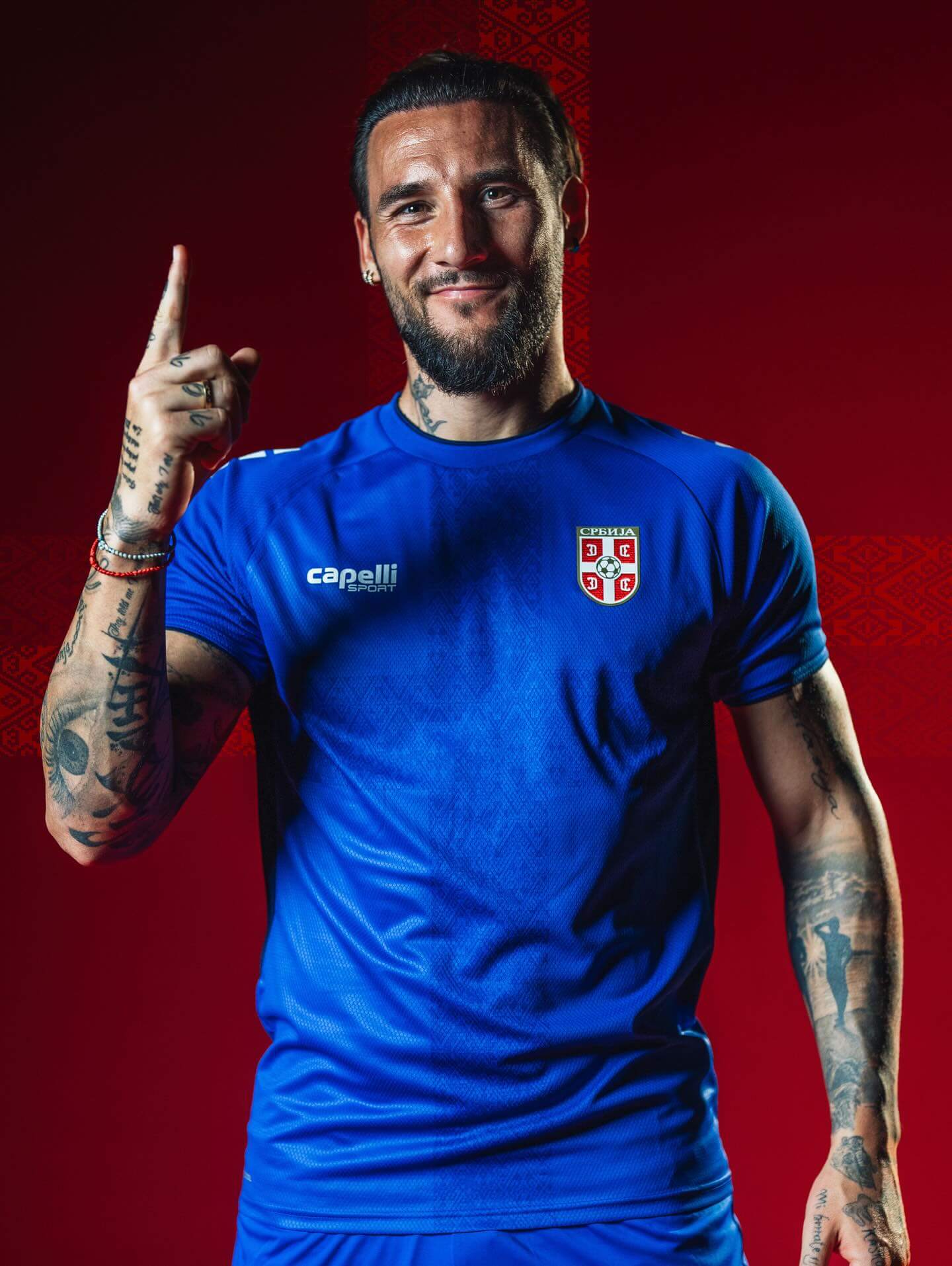 Camisas da Sérvia 2025-2026 Capelli Sport Home