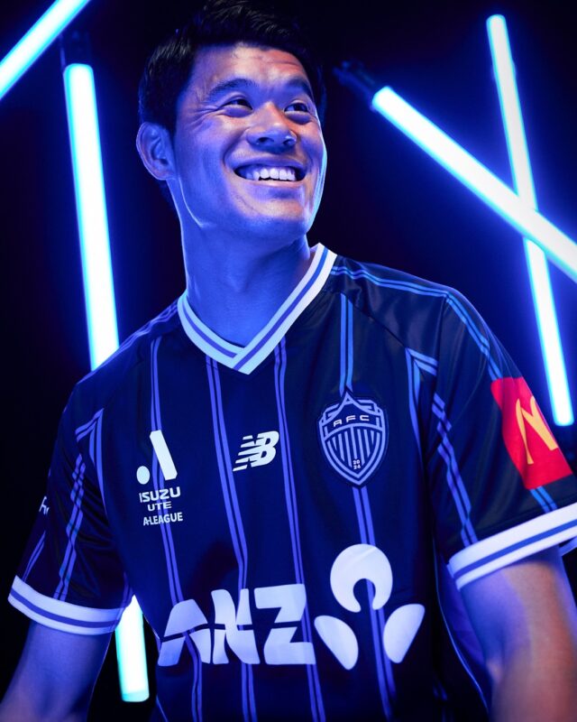Camisas do Auckland FC 2025-2026 são lançadas pela New Balance