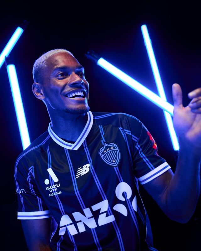 Camisas do Auckland FC 2025-2026 são lançadas pela New Balance