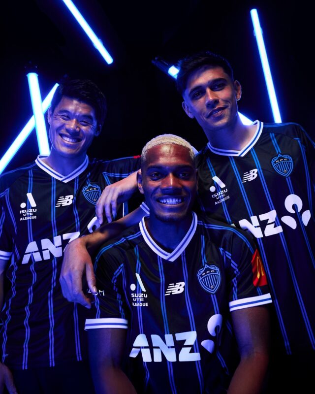 Camisas do Auckland FC 2025-2026 são lançadas pela New Balance