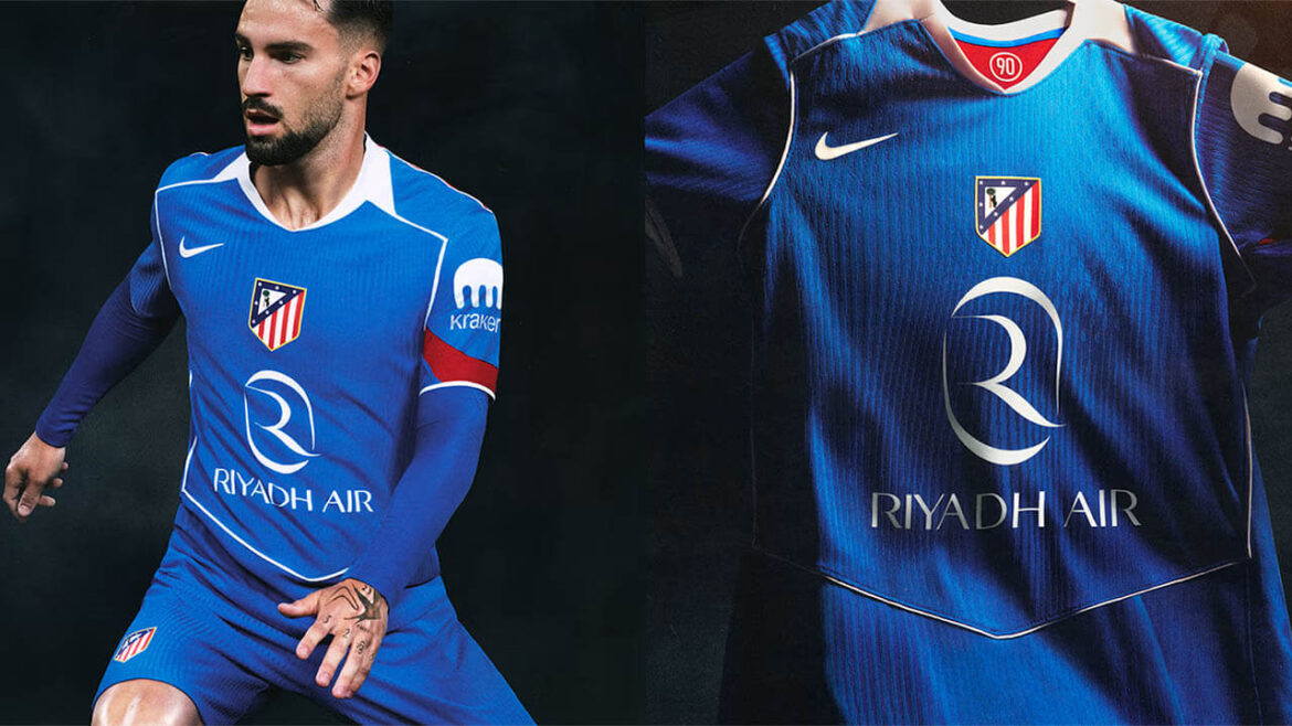 Terceira camisa Total 90 do Atlético de Madrid 2025-2026 Nike
