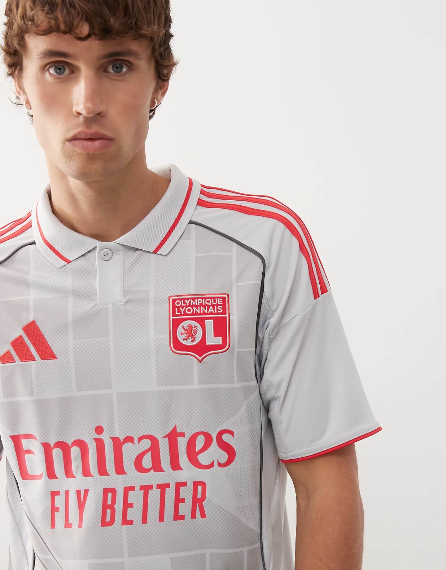 Terceira camisa do Lyon 2025-2026 Adidas