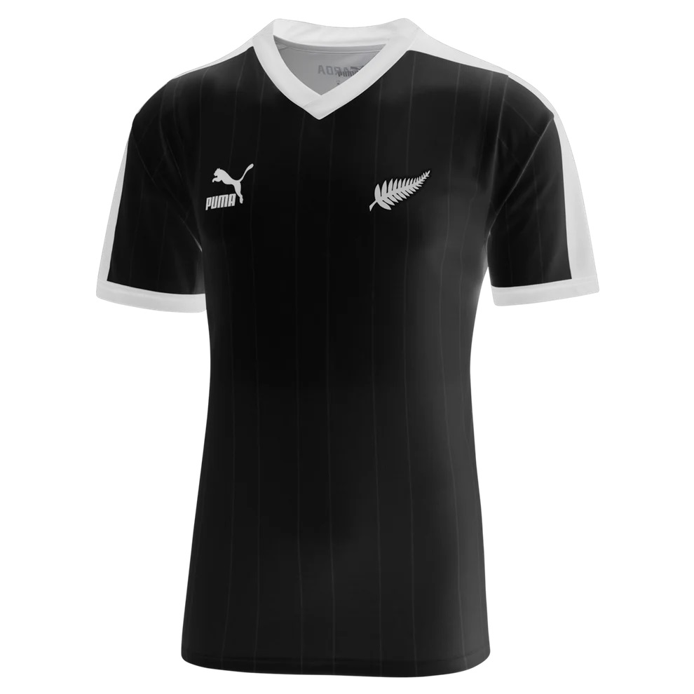 PUMA lança camisas retrô 1982 para a Nova Zelândia