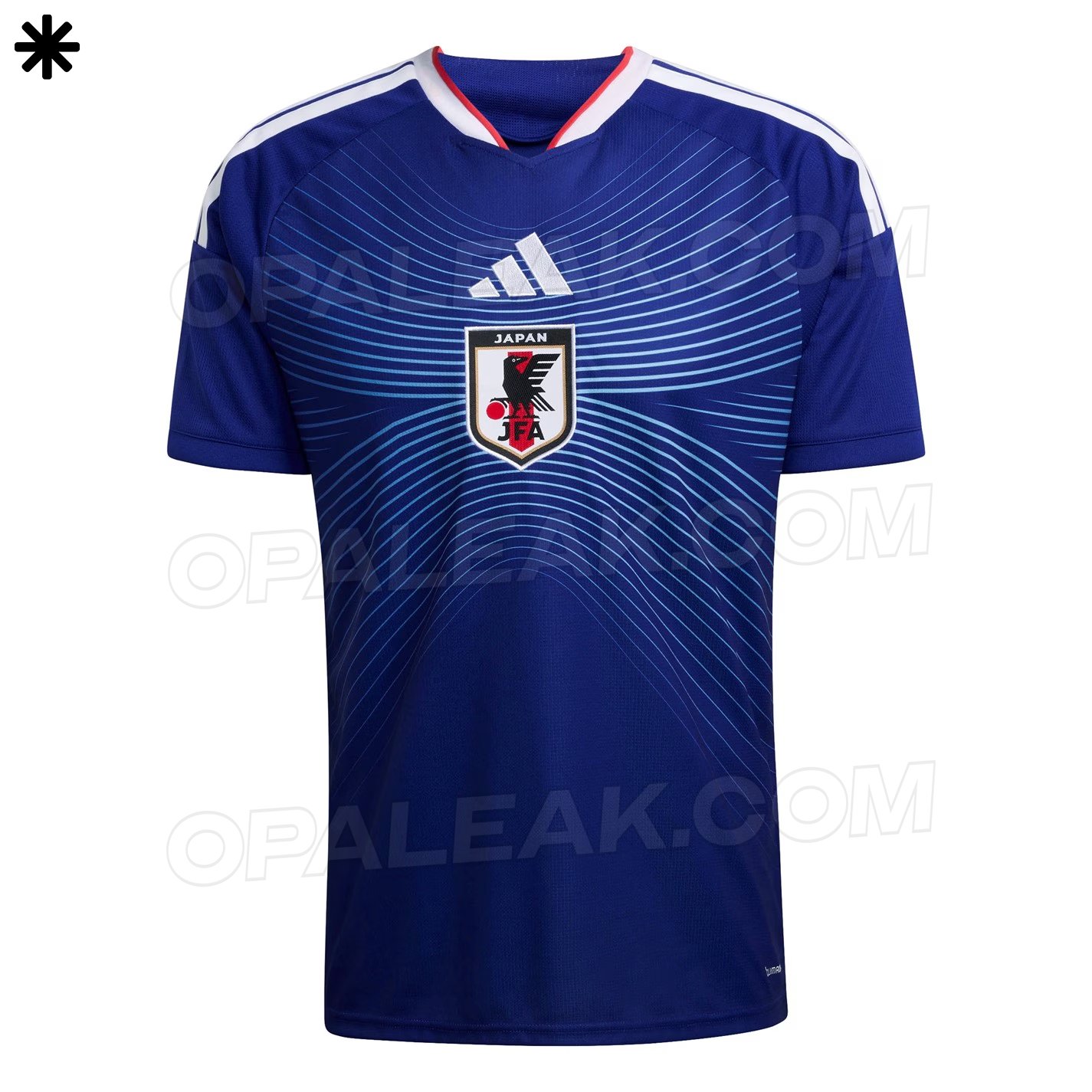 Camisa titular do Japão 2026-2027 adidas kit