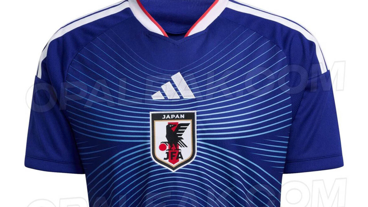 Camisa titular do Japão 2026-2027 adidas kit