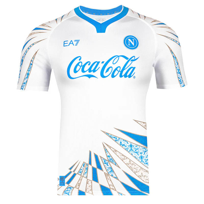 Camisa pré-jogo do Napoli 2025-2026 EA7