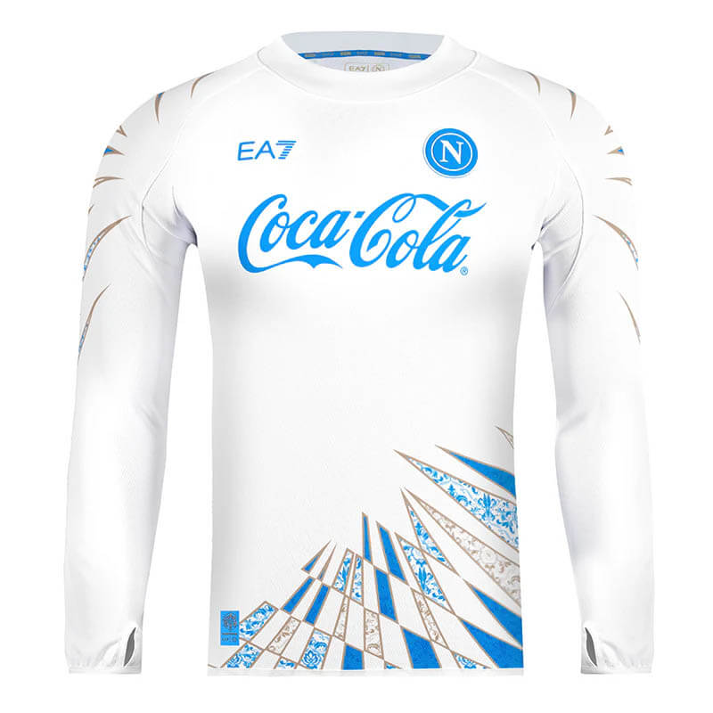 Moletom pré-jogo do Napoli 2025-2026 EA7