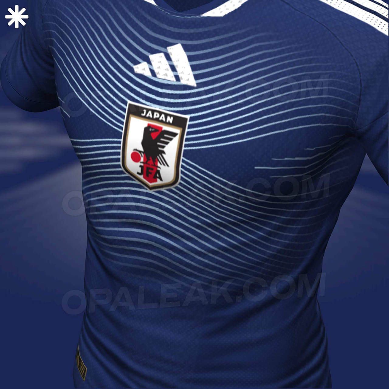 Camisa titular do Japão 2026-2027 adidas
