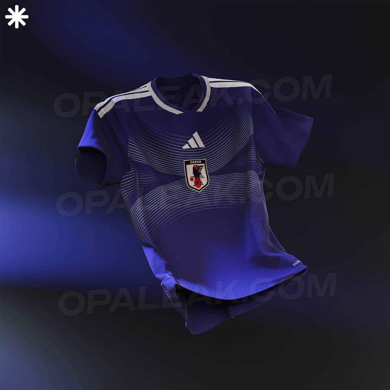 Camisa titular do Japão 2026-2027 adidas