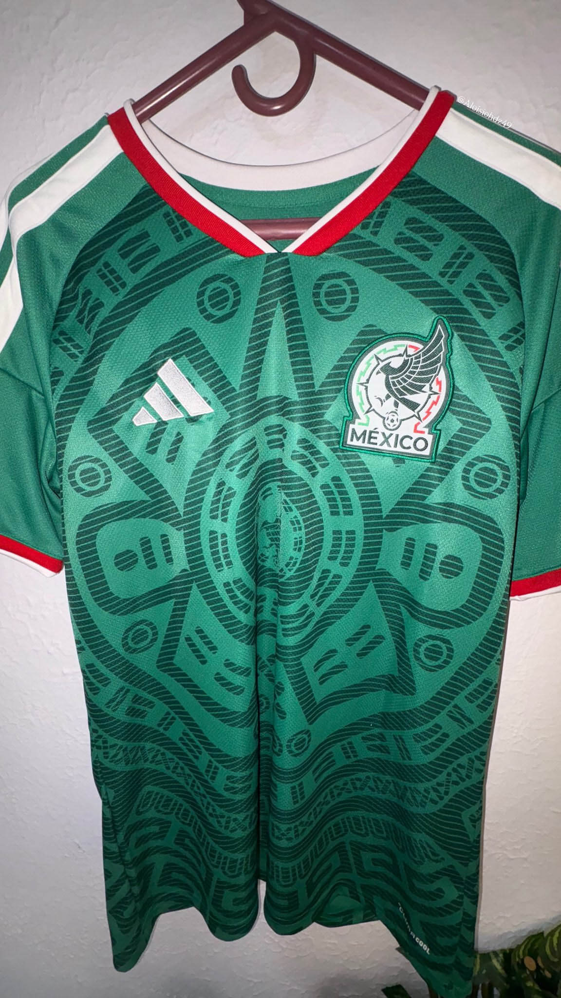 Camisa titular do México Copa 2026 Adidas