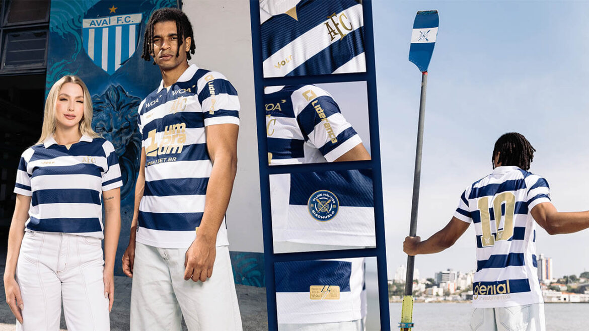 Quarta camisa do Avaí FC 2025-2026 Volt