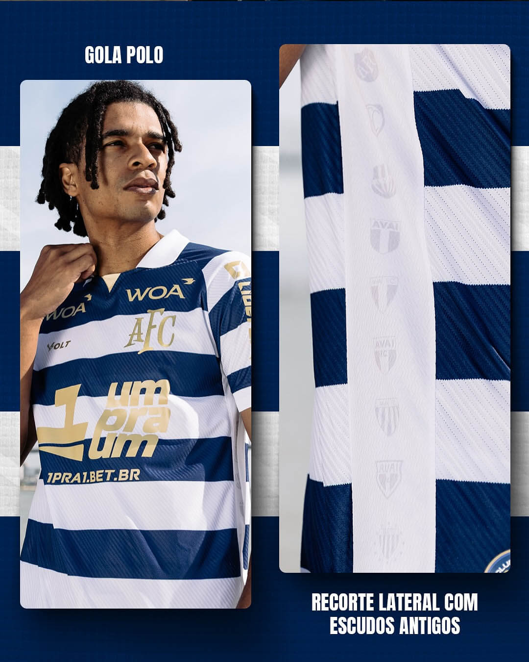 Quarta camisa do Avaí FC 2025-2026 Volt
