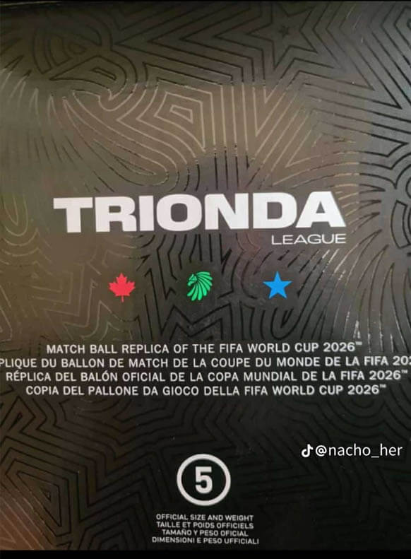 adidas trionda bola da copa do mundo 2026