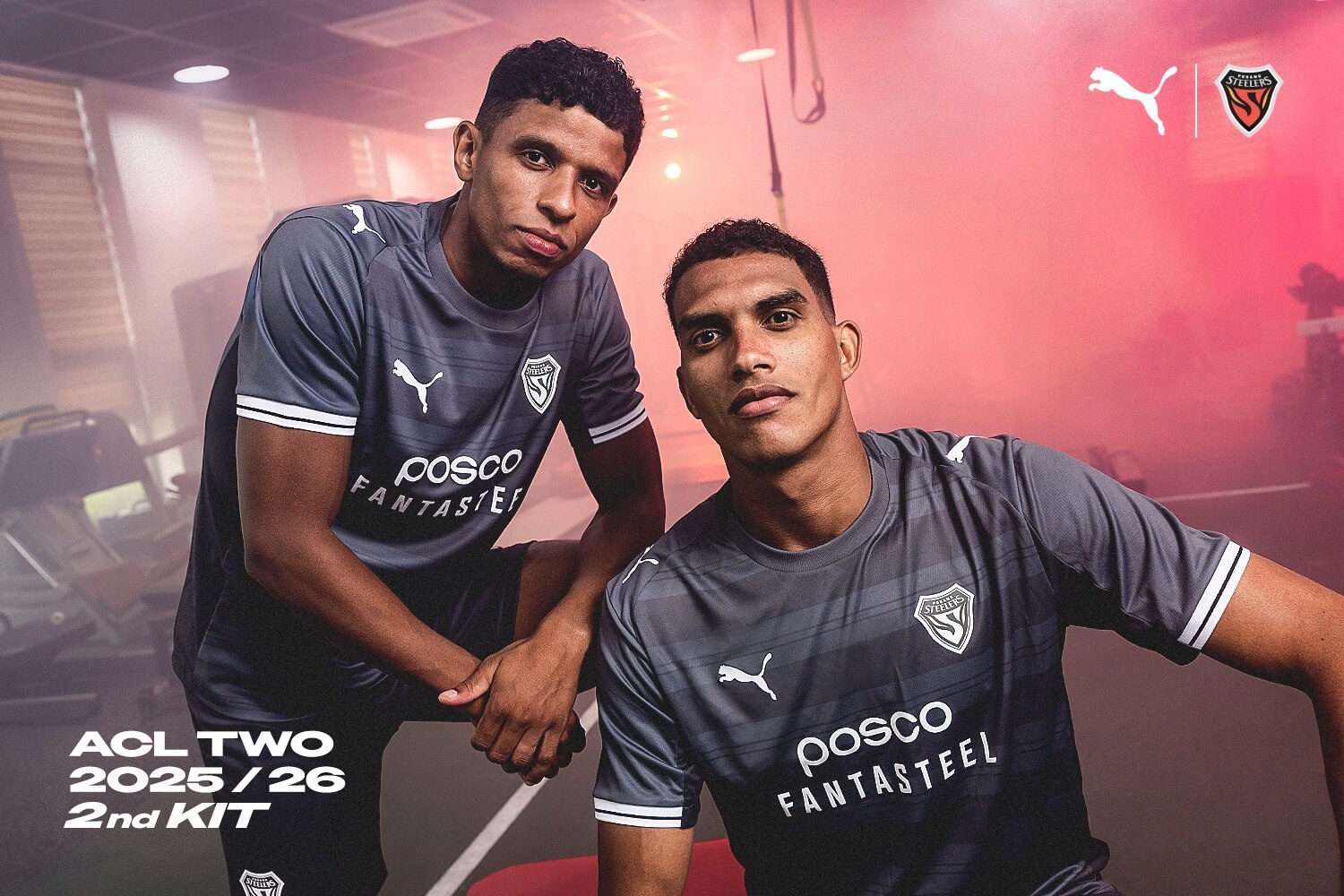 Pohang Steelers lança camisas para a ACL Two 2025-2026