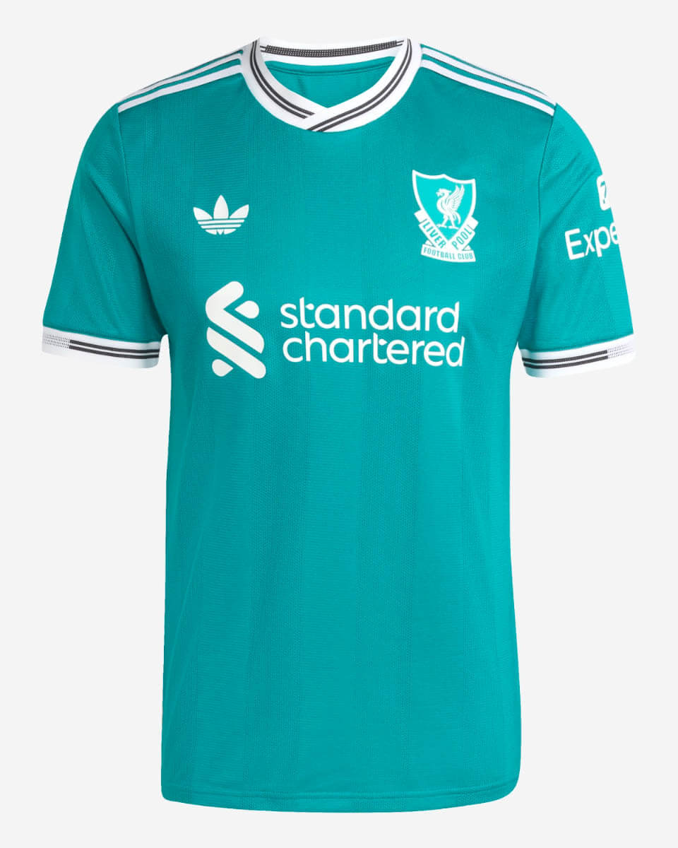 Terceira camisa do Liverpool FC 2025-2026 adidas