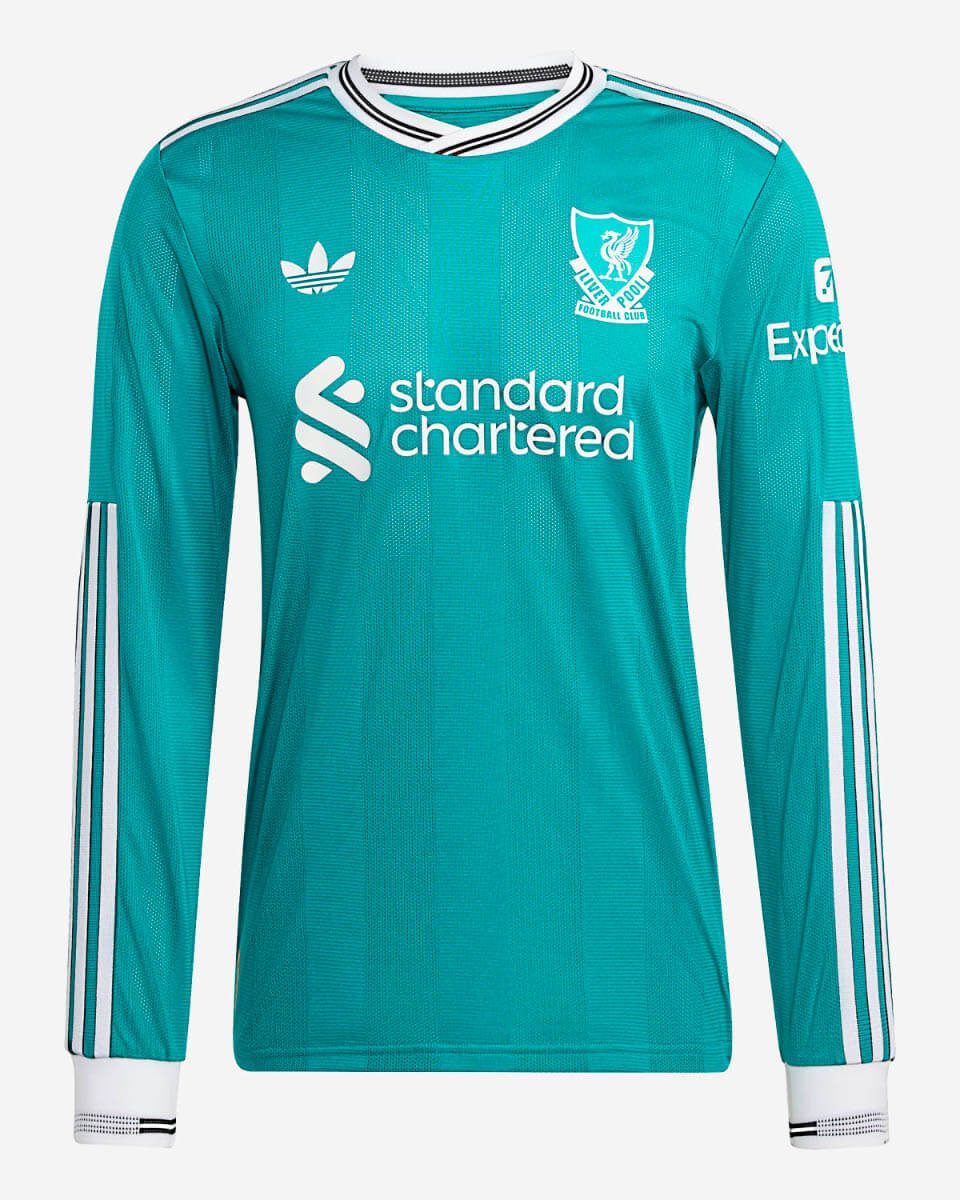 Terceira camisa do Liverpool FC 2025-2026 adidas