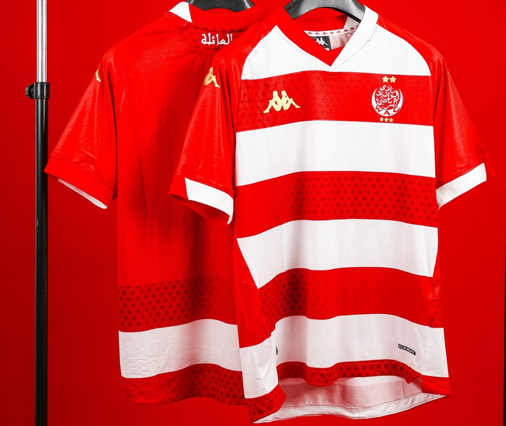 Camisa titular do Wydad Casablanca 2025-2026 Kappa