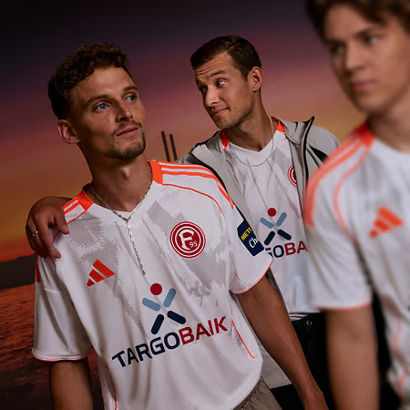 Fortuna Düsseldorf apresenta novas camisas reservas 2025-2026 assinadas pela adidas