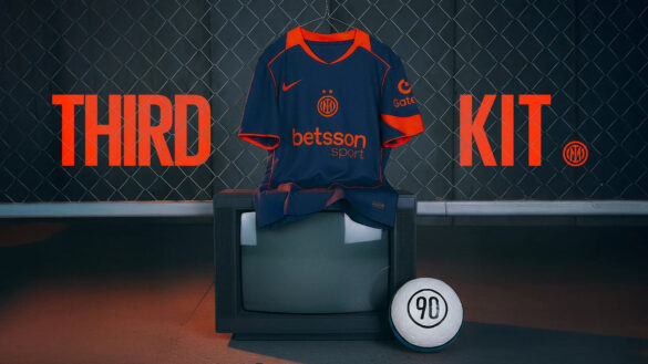 Inter de Milão e Nike lançam nova terceira camisa Total 90 2025-2026