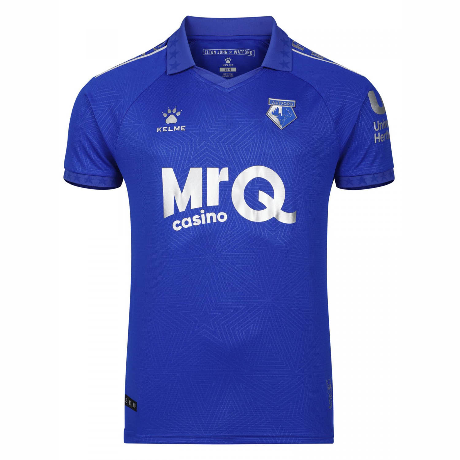 Camisa do Watford FC x Elton John 2025-2026 Kelme kit