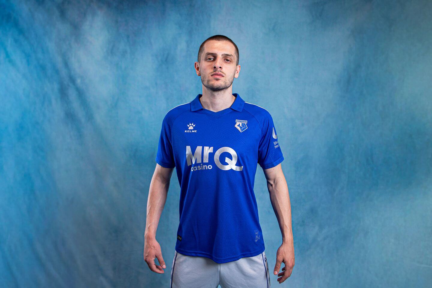 Camisa do Watford FC x Elton John 2025-2026 Kelme kit