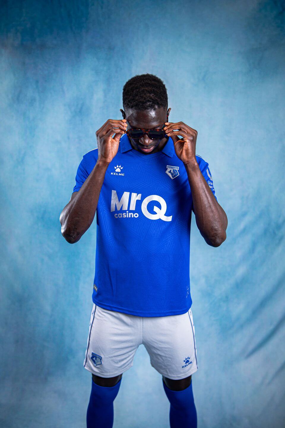 Camisa do Watford FC x Elton John 2025-2026 Kelme kit