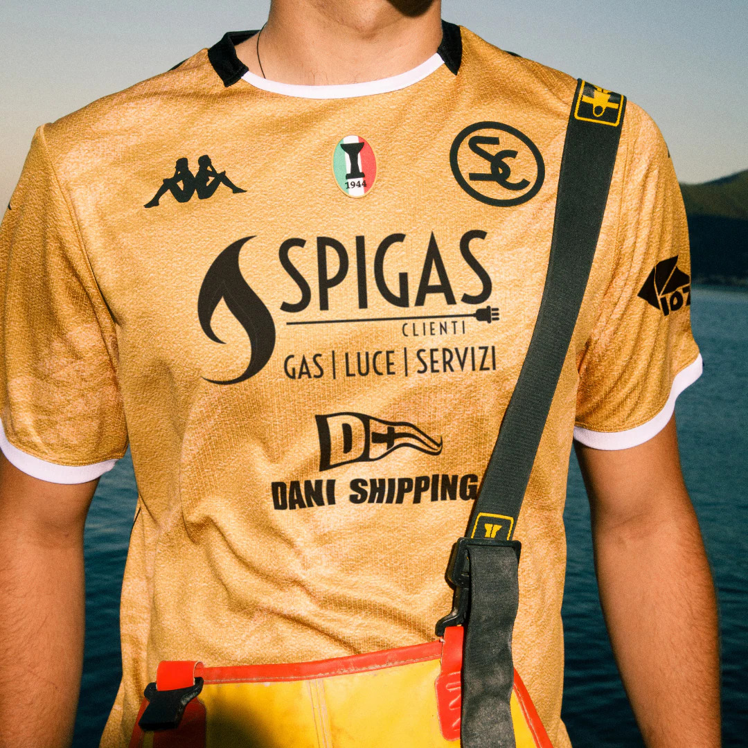 Spezia Calcio lança nova terceira camisa 202526 com a Kappa