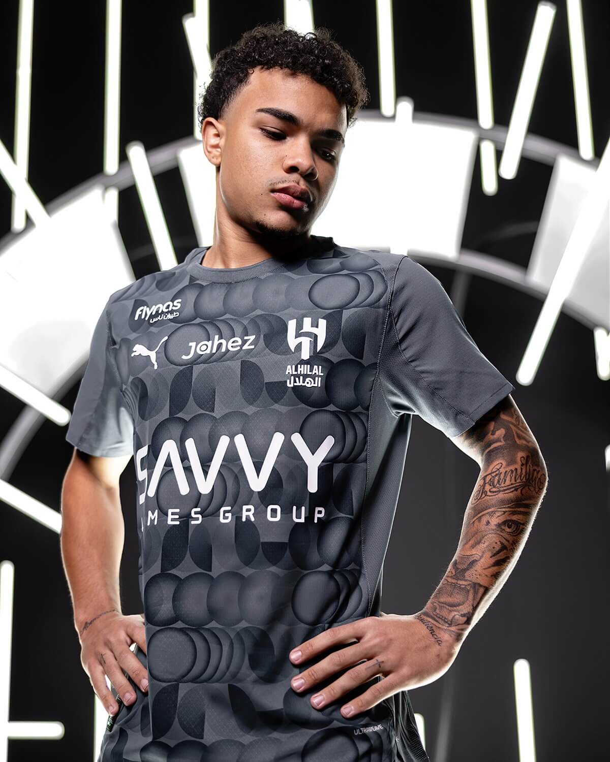 Terceira camisa do Al-Hilal 2025-2026 PUMA kit