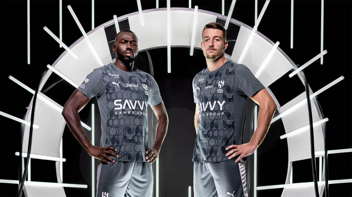 Terceira camisa do Al-Hilal 2025-2026 PUMA a Terceira camisa do Al-Hilal 2025-2026 PUMA kit