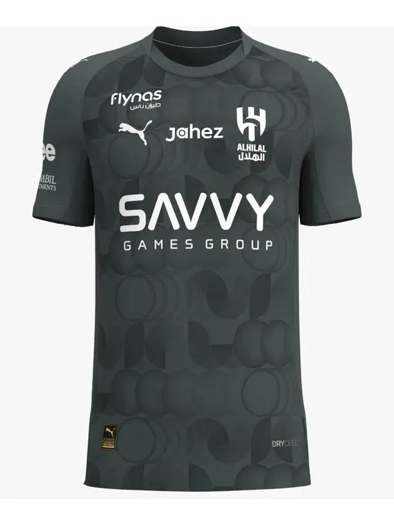 Terceira camisa do Al-Hilal 2025-2026 PUMA kit