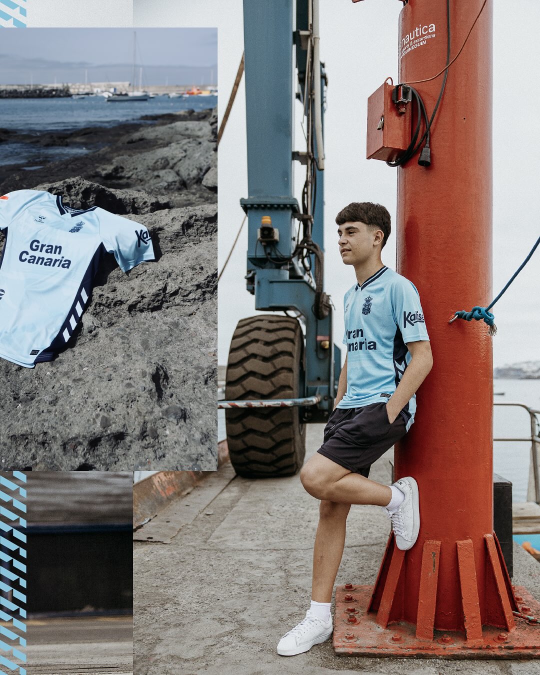 Camisas da UD Las Palmas 2025-2026 são apresentadas pela Hummel