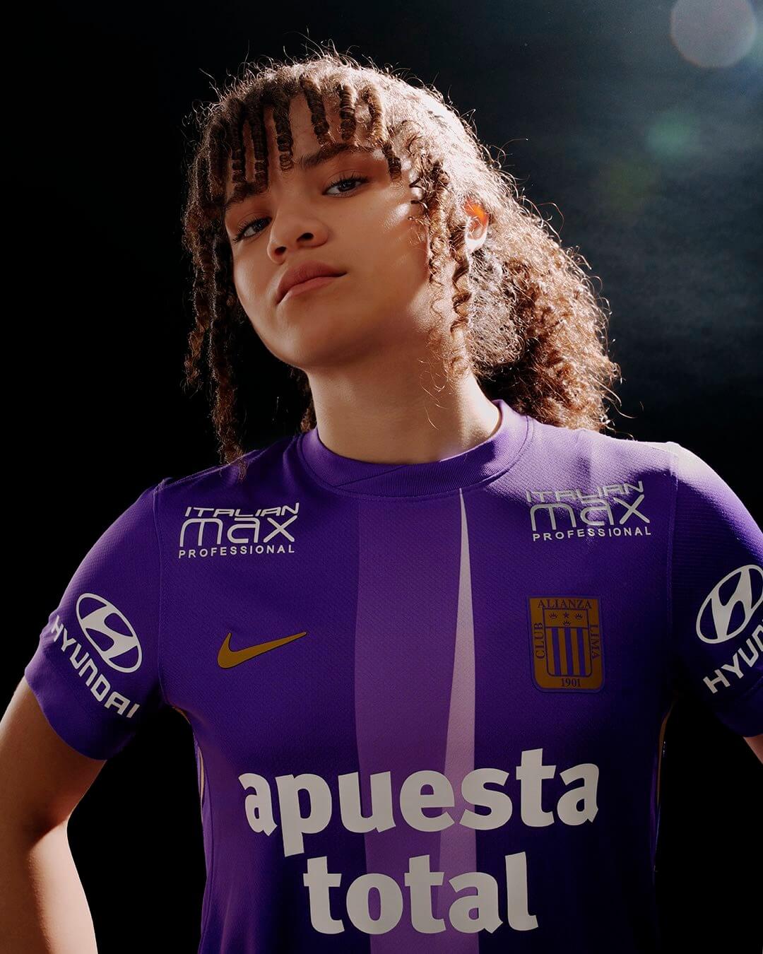 Camisa roxa do Alianza Lima 2025 Nike