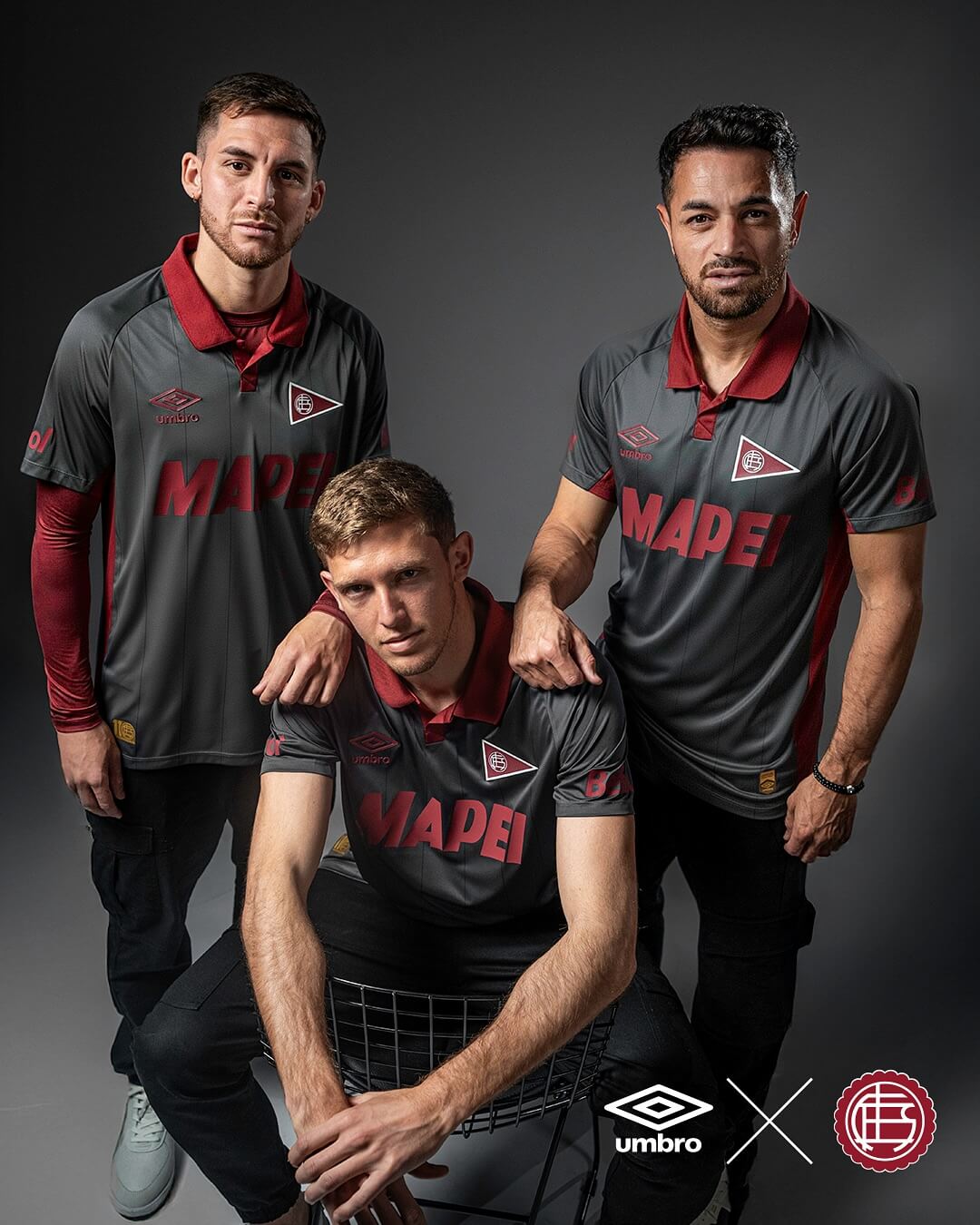 Camisa dos 110 anos do Lanus 2025 Umbro