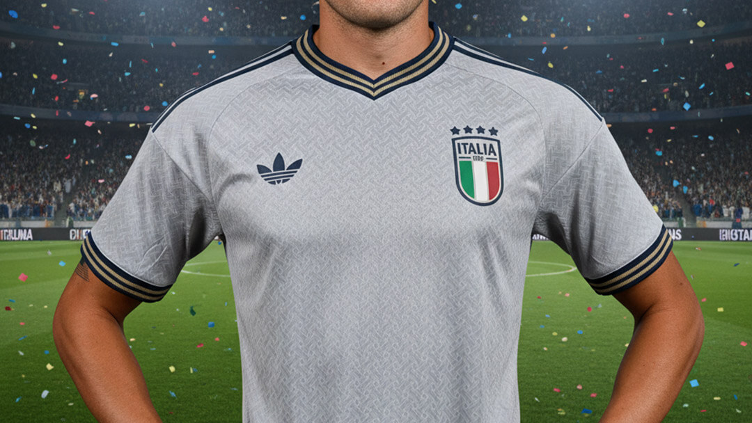 Camisa reserva da Itália 2026-2027 adidas