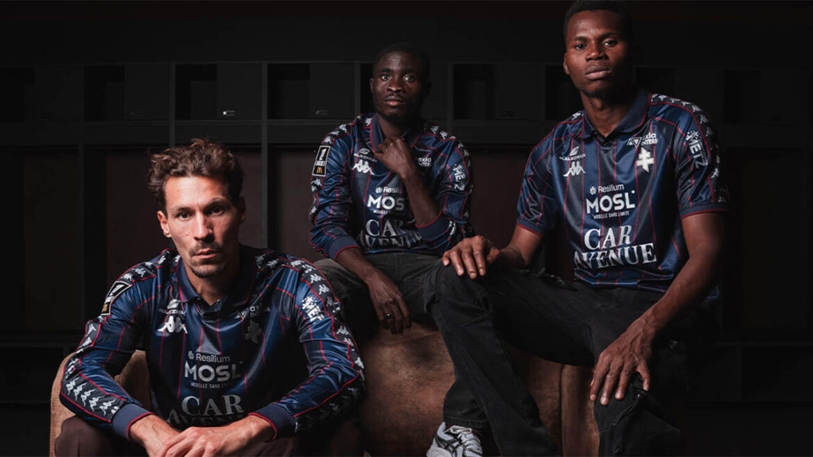 Terceira camisa do FC Metz 2025-2026 Kappa a Terceira camisa do FC Metz 2025-2026 Kappa