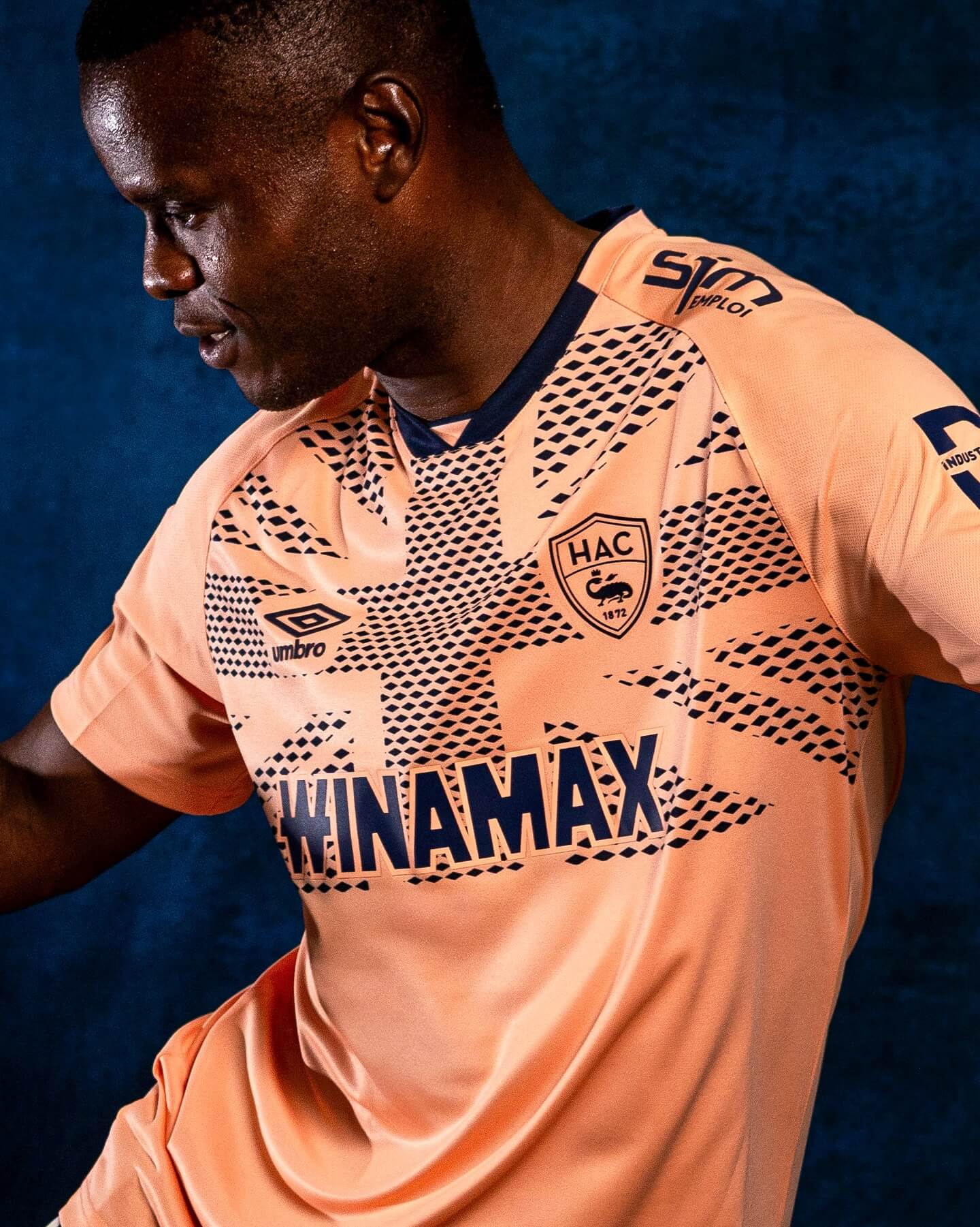 Camisa reserva do Le Havre 2025-2026 Umbro