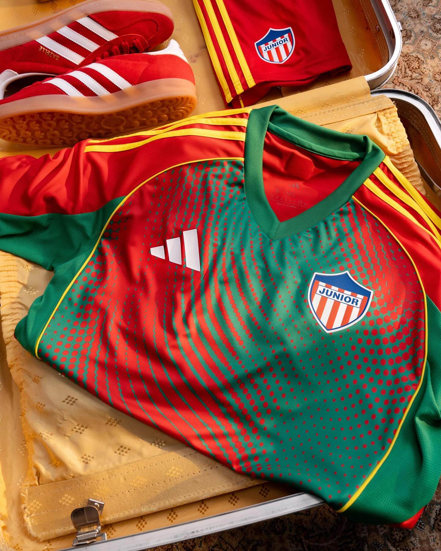 Terceira camisa do Junior Barranquilla 2025-2026 Adidas